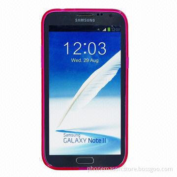 Ultra thin TPU soft case for Samsung Galaxy Note 2